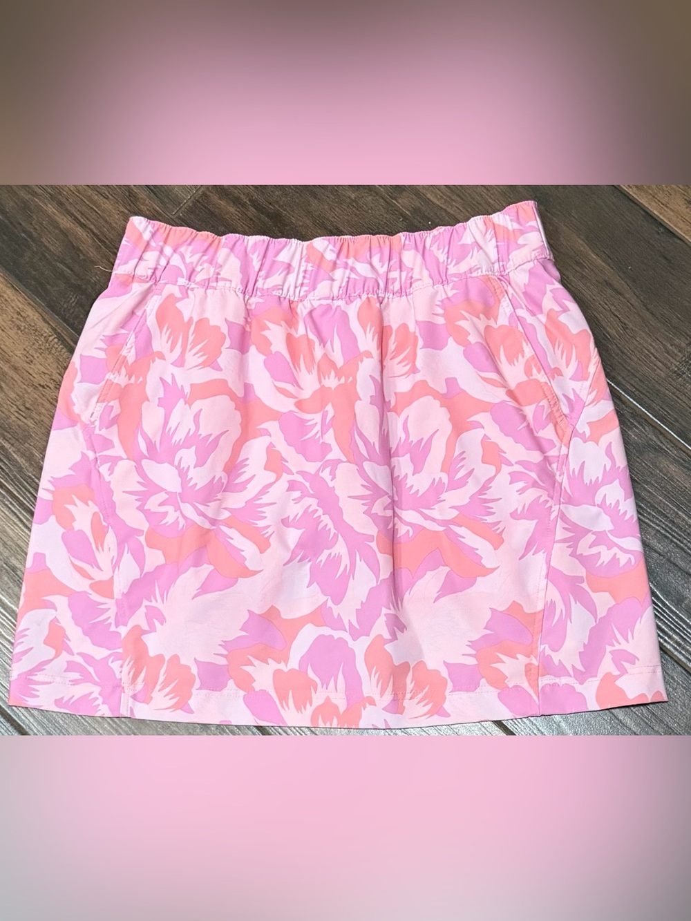 Columbia Women's Bogota Bay Floral Print Skort Sz L